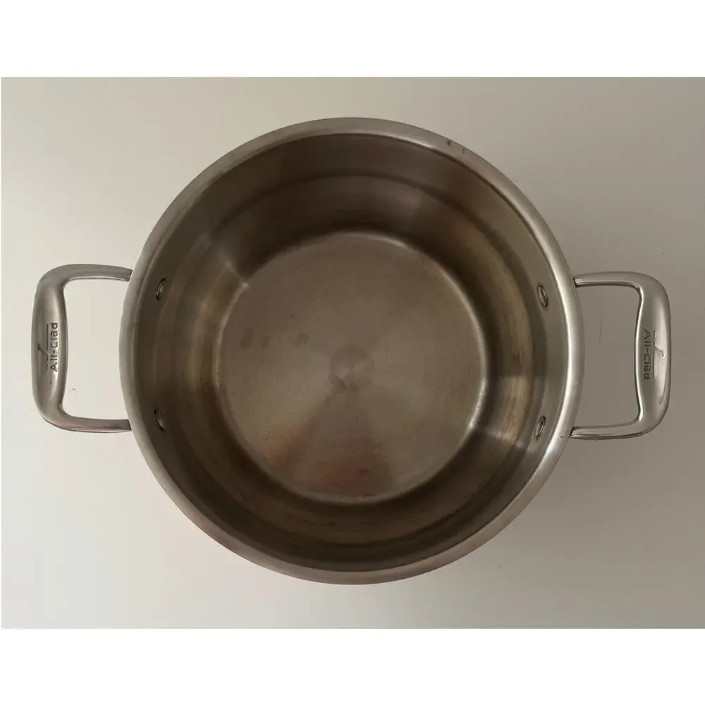 All-Clad Stainless Steel Induction Compatible Commercial 5.0QT/4.73L No Lid